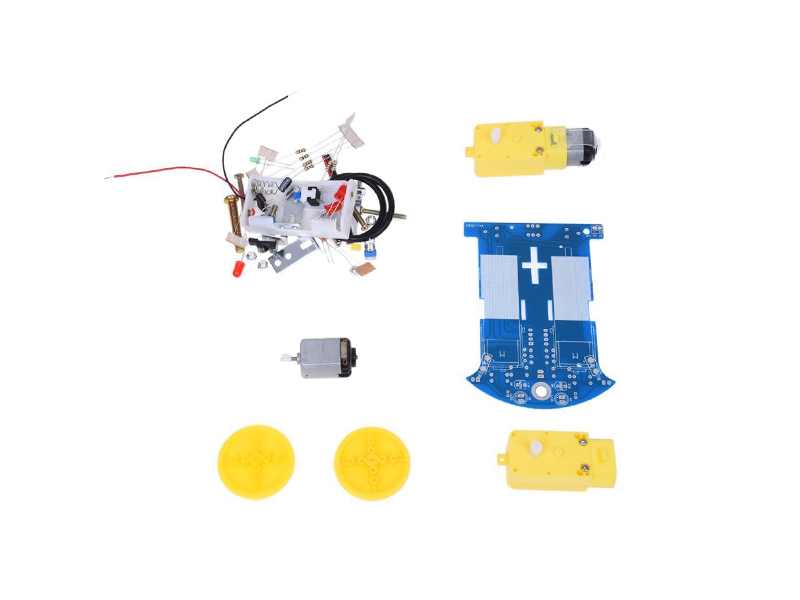 DIY D2-2 Intelligent Line follower/Tracking Smart Car Kit - Robotools